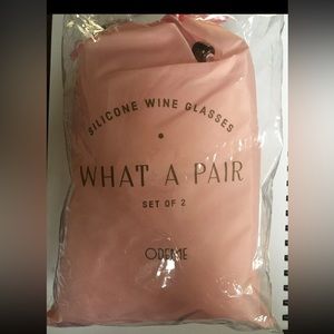 ODEME silicone wine glasses